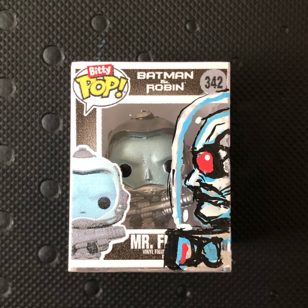 Batman Robin Mr. Freeze Vinyl Figure Funko Mini Pop 
Batman and Robin 
OA Remark